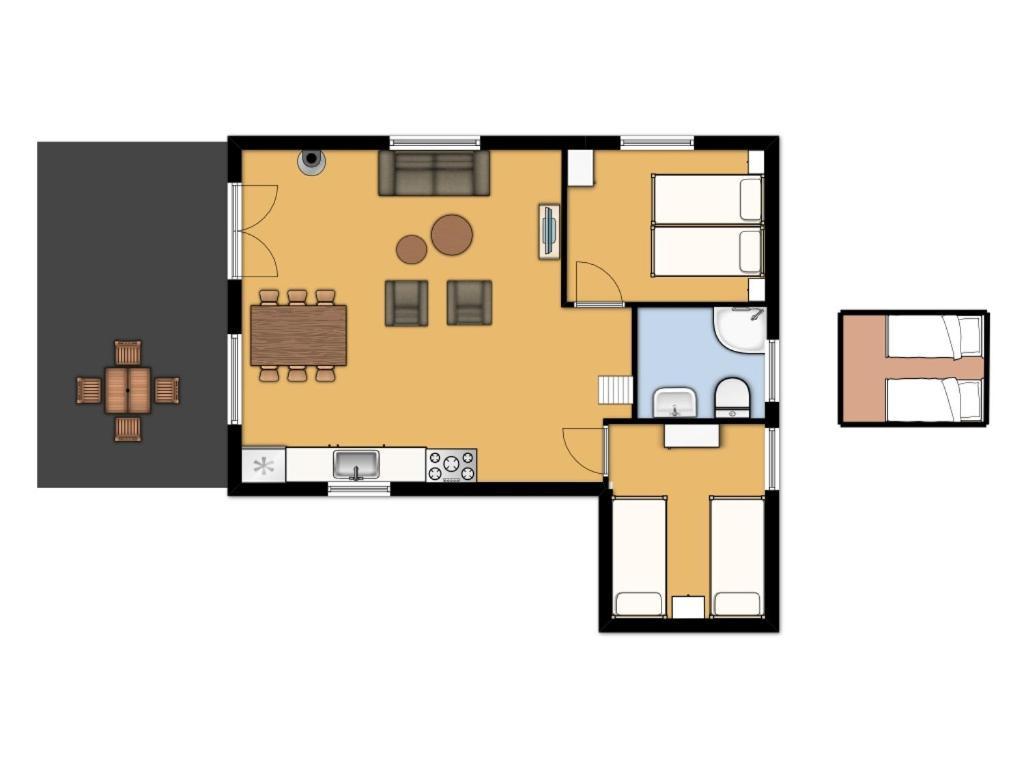 Rcn De Flaasbloem Hotel Chaam Szoba fotó